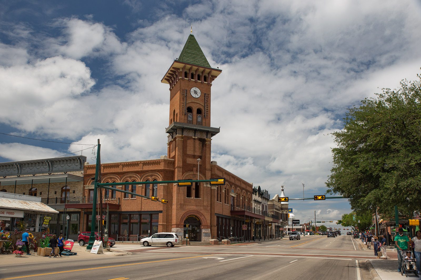 Grapevine Visitor Information Center on Main Street, Texas